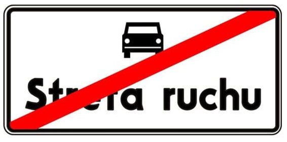 Znak D-53 900x420 mm